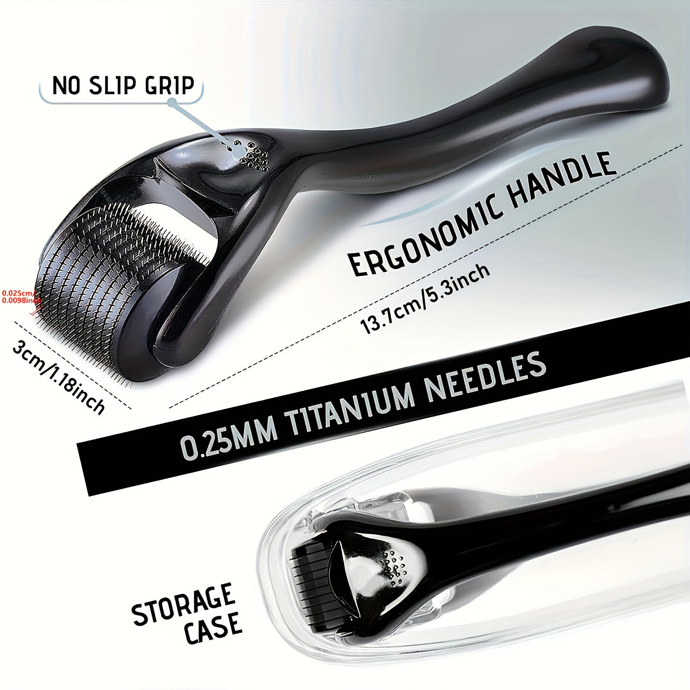 Microneedle Roller for Enhanced Beard & Skin Health