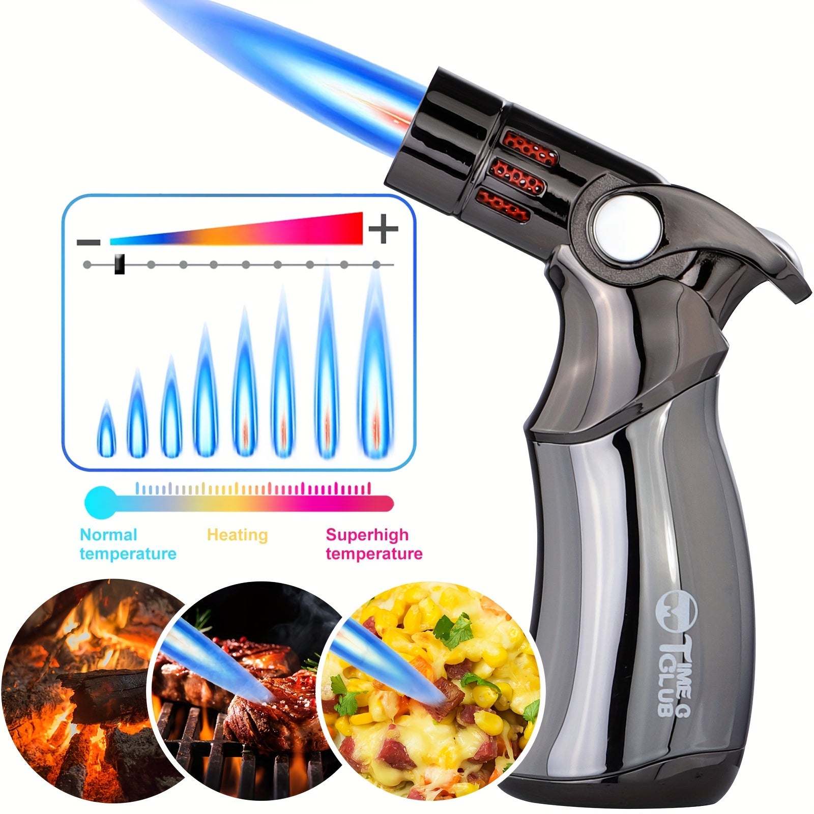 Refillable Butane Torch (Butane Gas not Included)