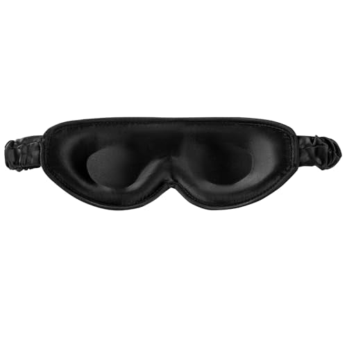 Alaska Bear Sleep Mask Silk Eye Cover with Contoured Padding for Pressure