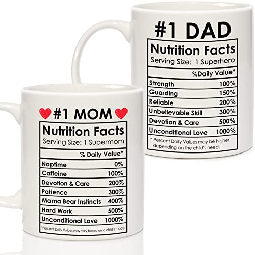 Mom & Dad Nutrient List Coffee Mugs