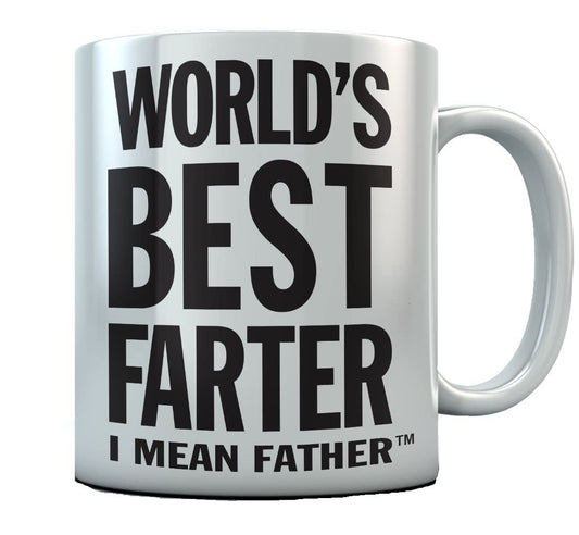 World's Best Farter 15 Ounce White Coffee Mug