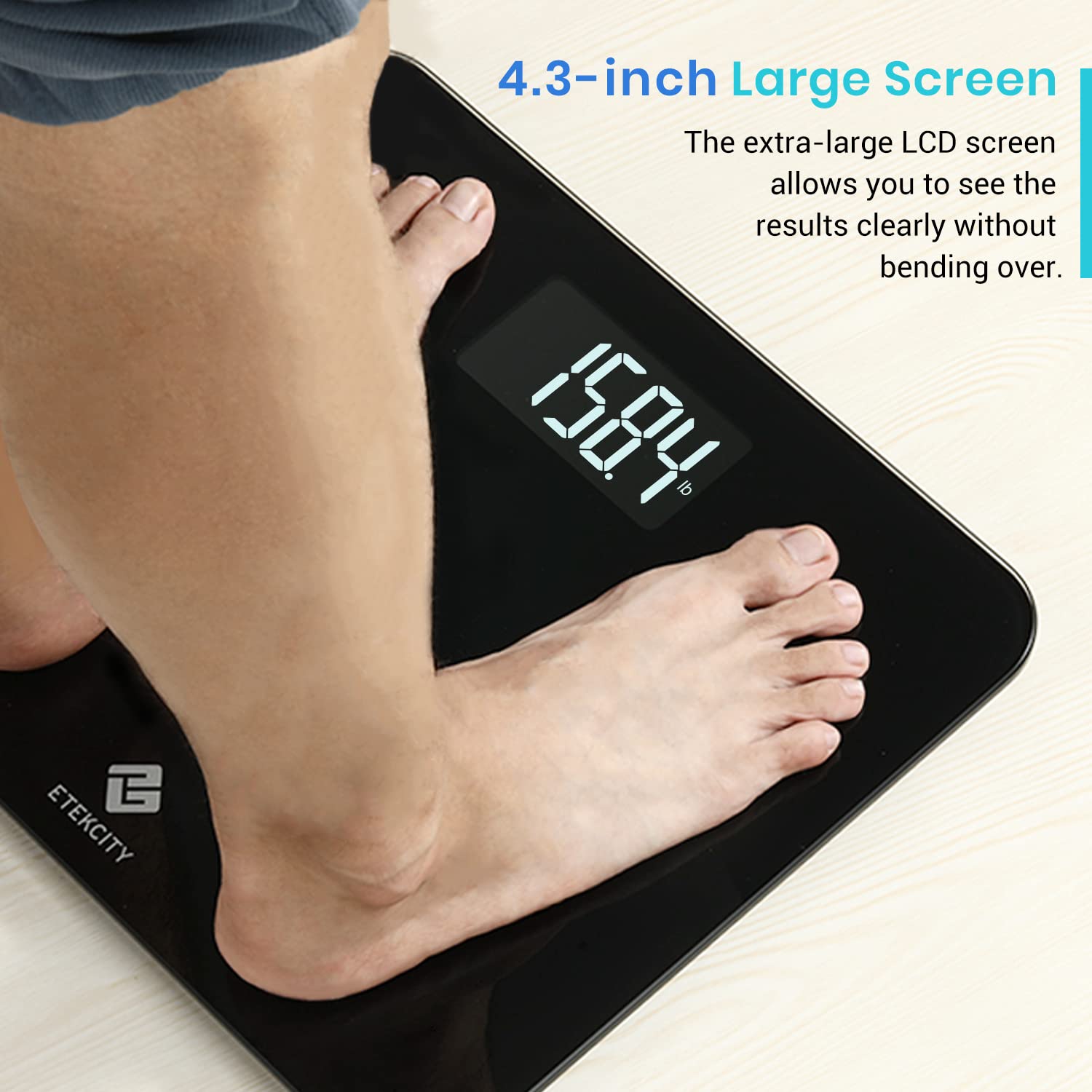 Tempered Glass Bathroom Scale