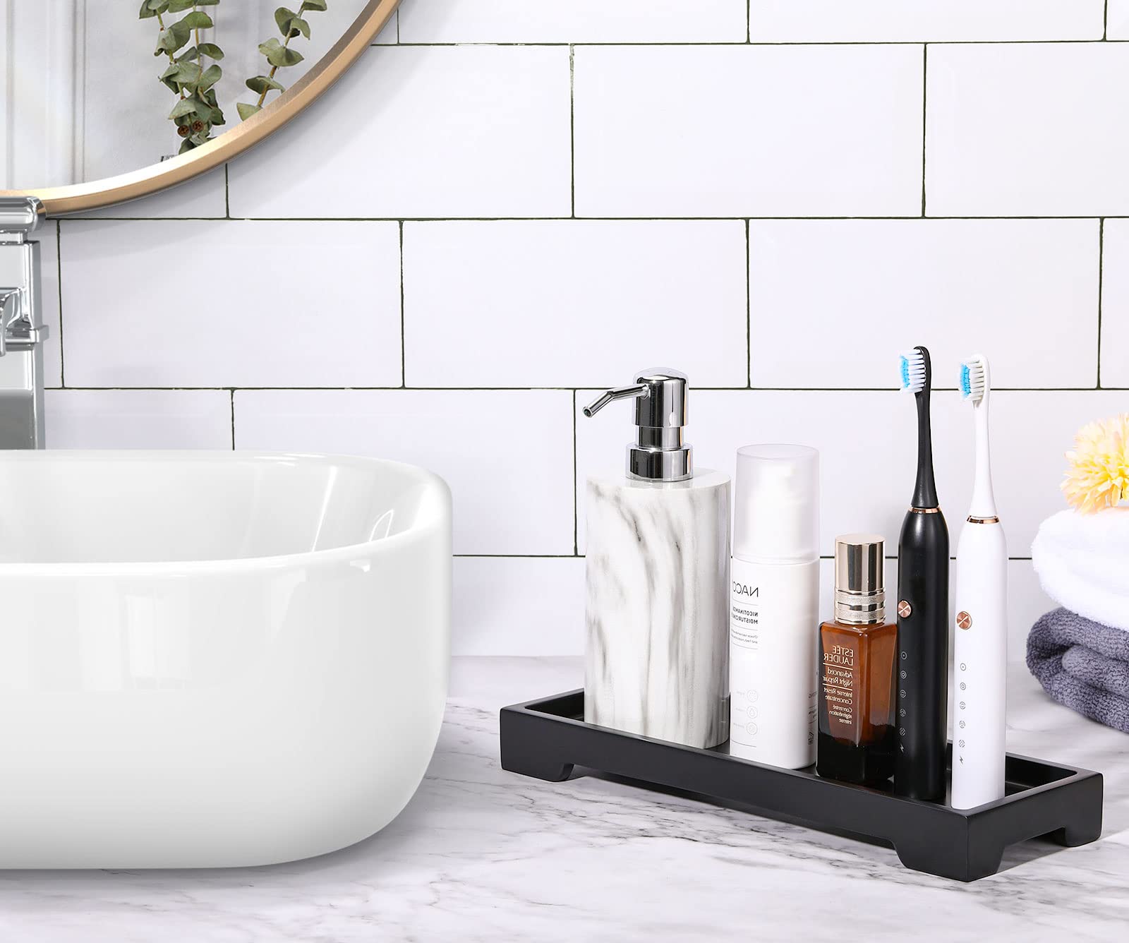 Luxspire Bathroom Tray for Counter