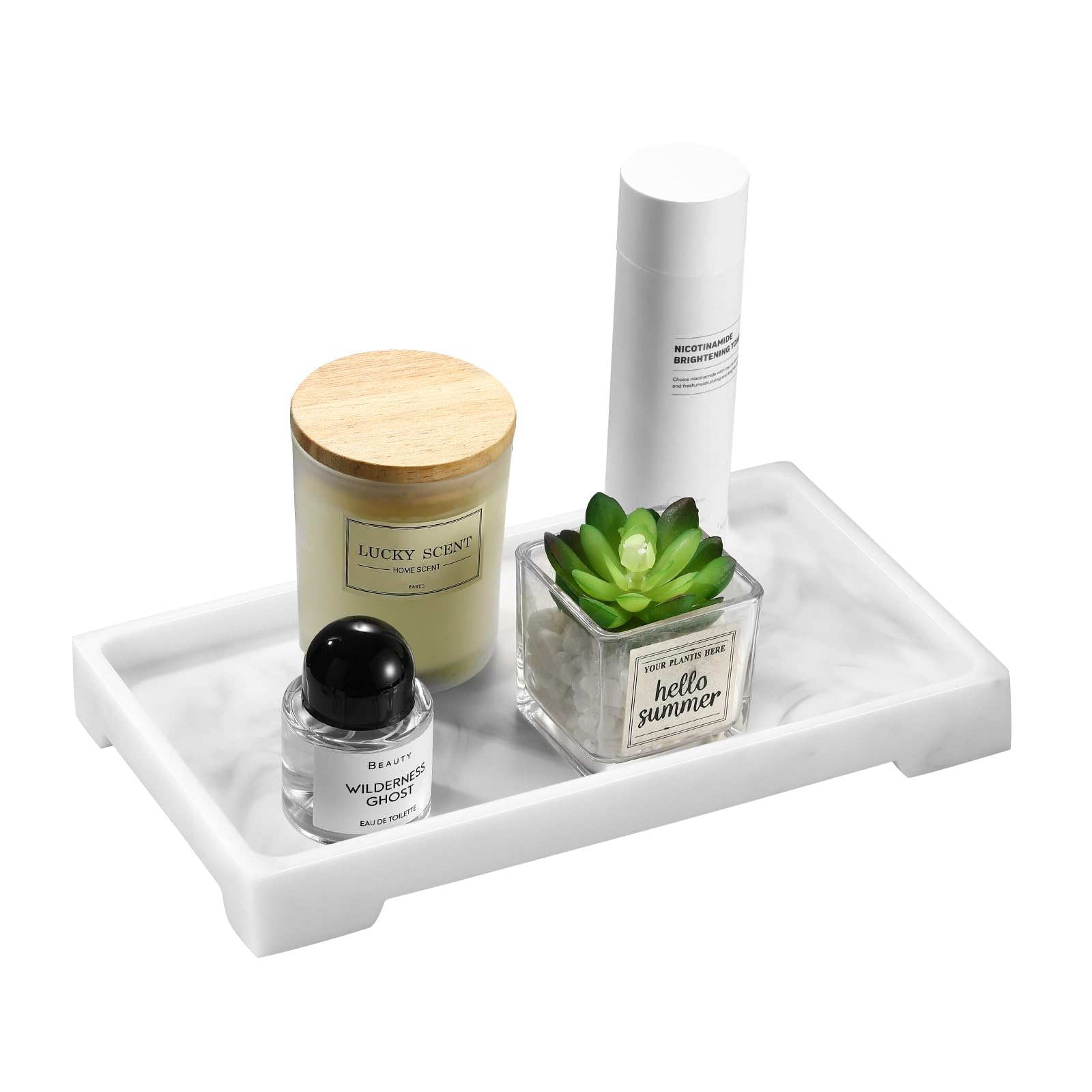 Luxspire Bathroom Tray for Counter