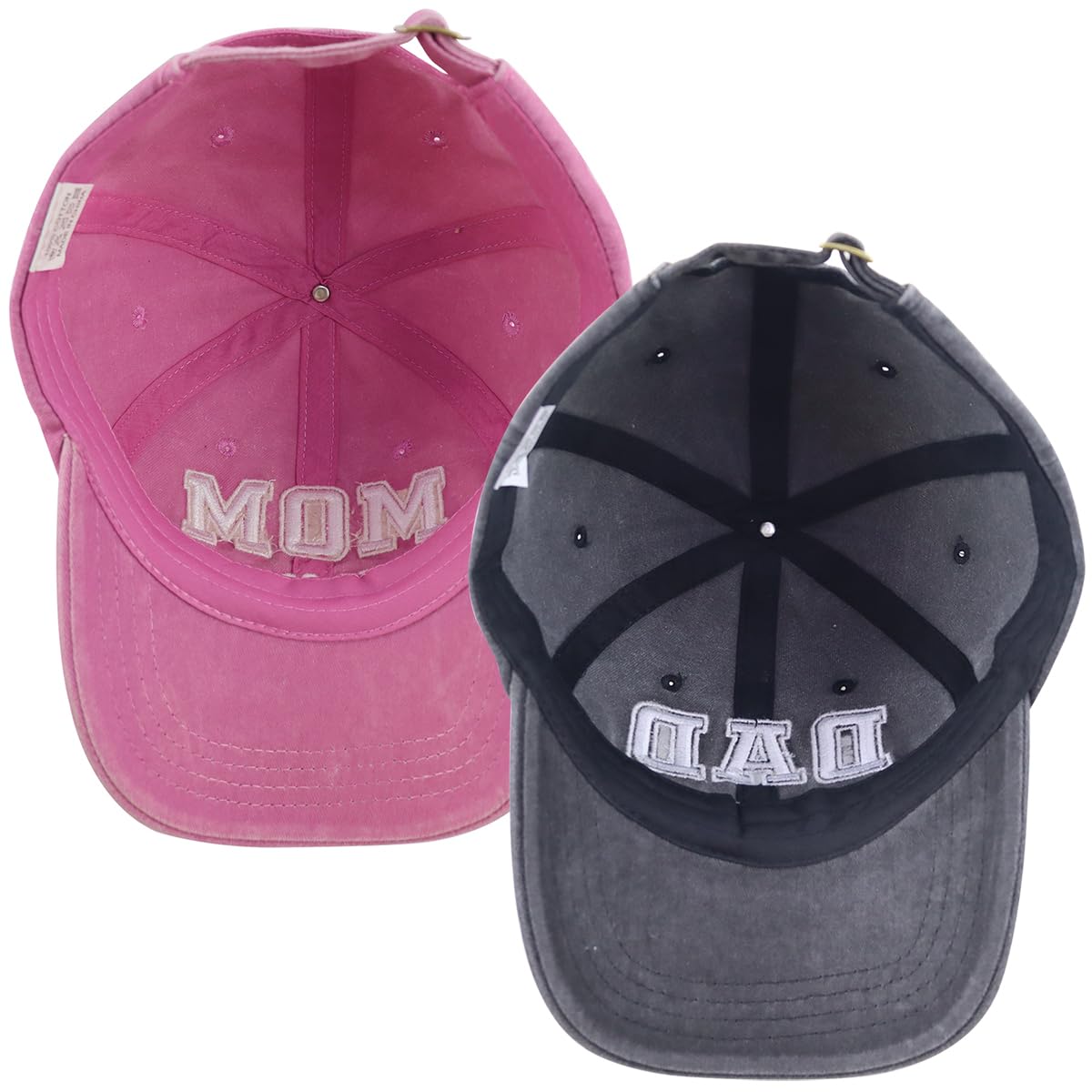 2PCS Mom & Dad Hat