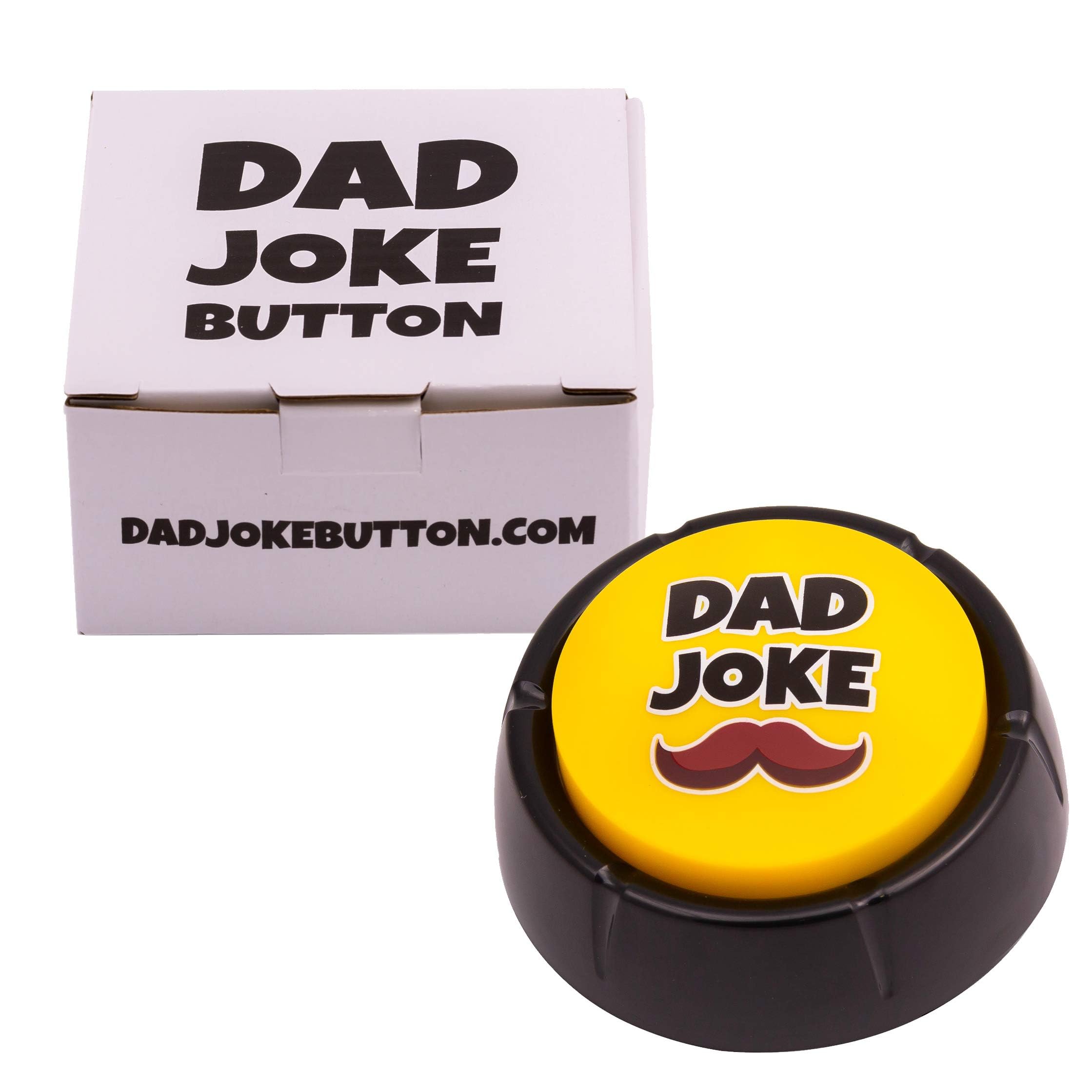 Novelty Talking Button of Dad Jokes Present