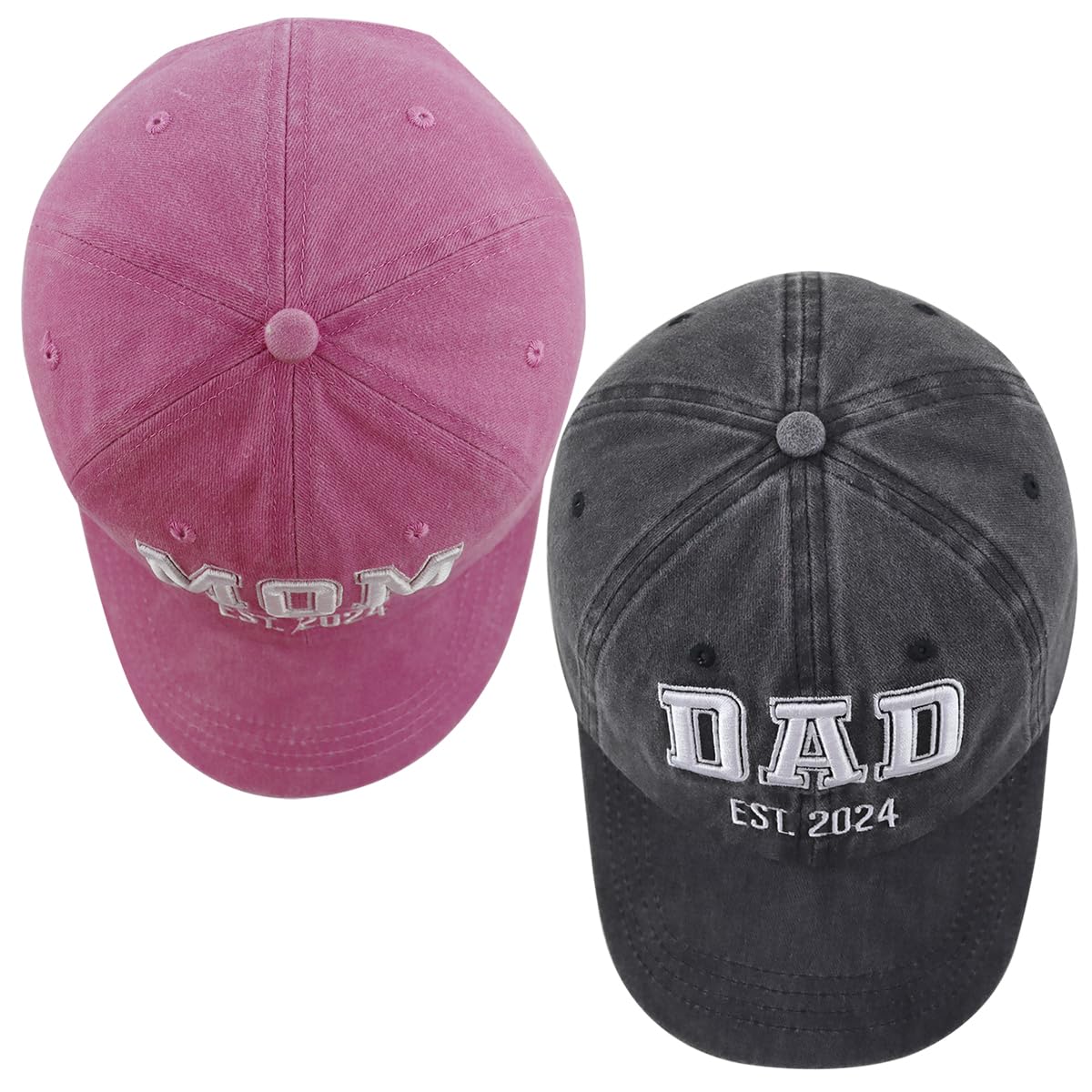 2PCS Mom & Dad Hat