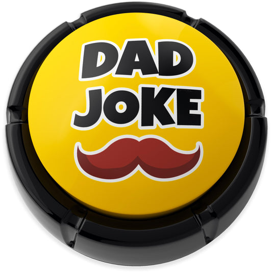 Novelty Talking Button of Dad Jokes Present