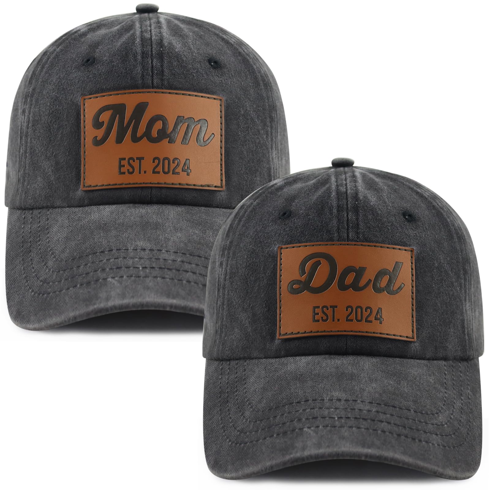 2PCS Mom & Dad Hat