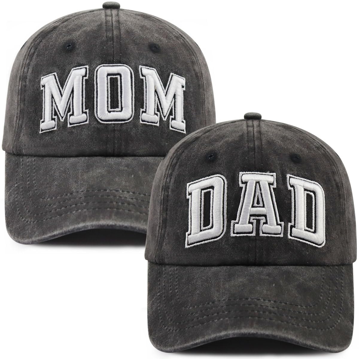 2PCS Mom & Dad Hat