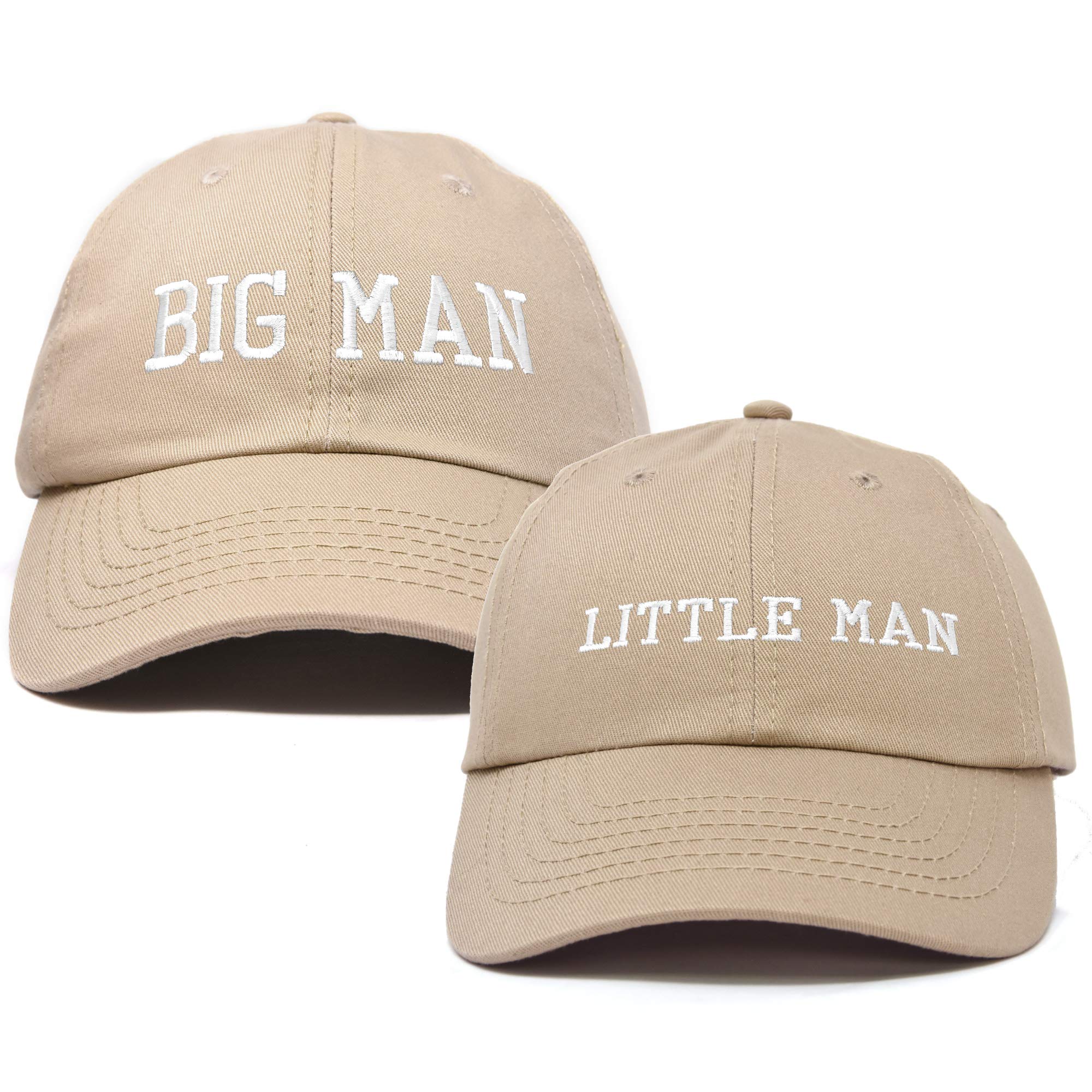 DALIX Big Man Little Man Hat Father Son Matching Cap Fun Gifts