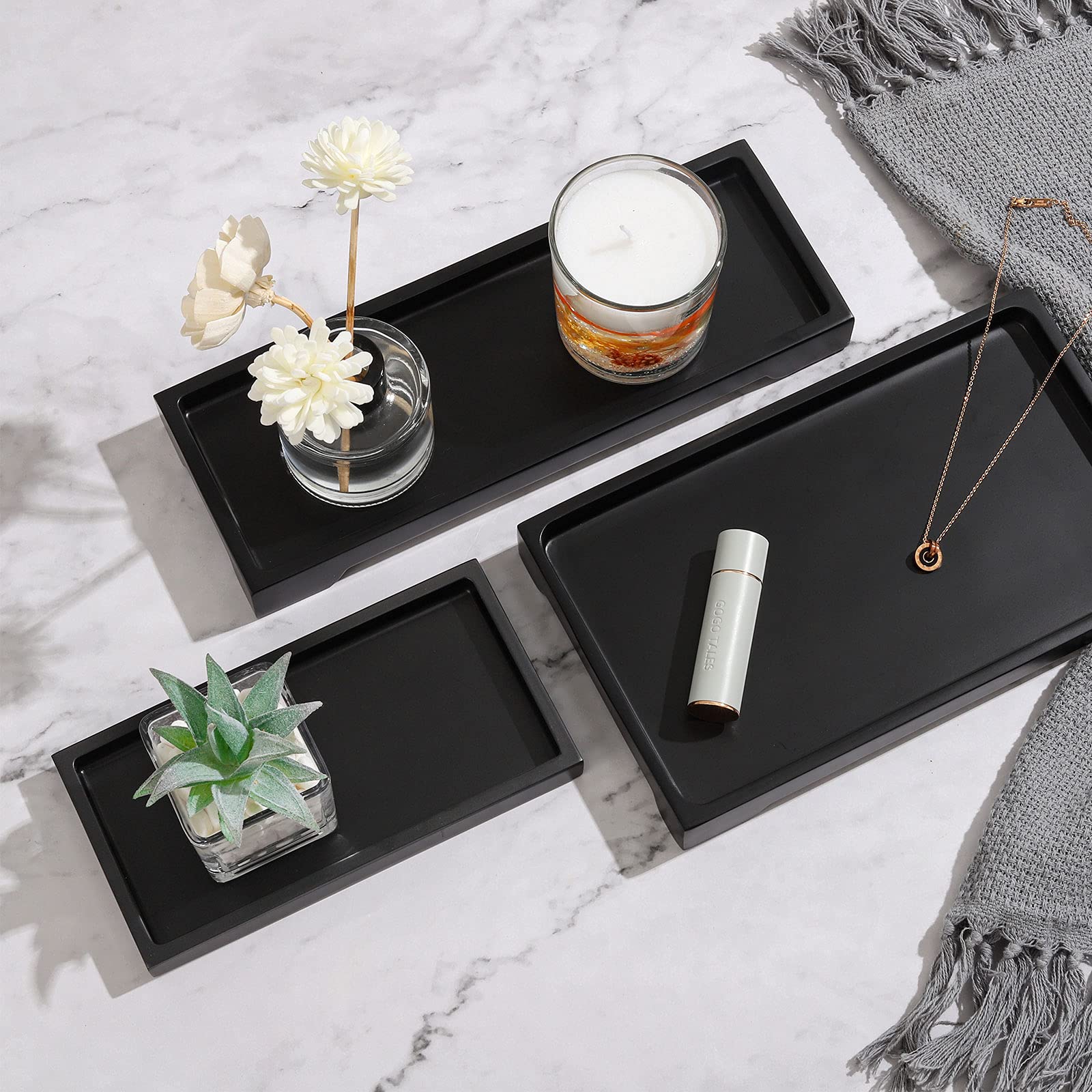 Luxspire Bathroom Tray for Counter