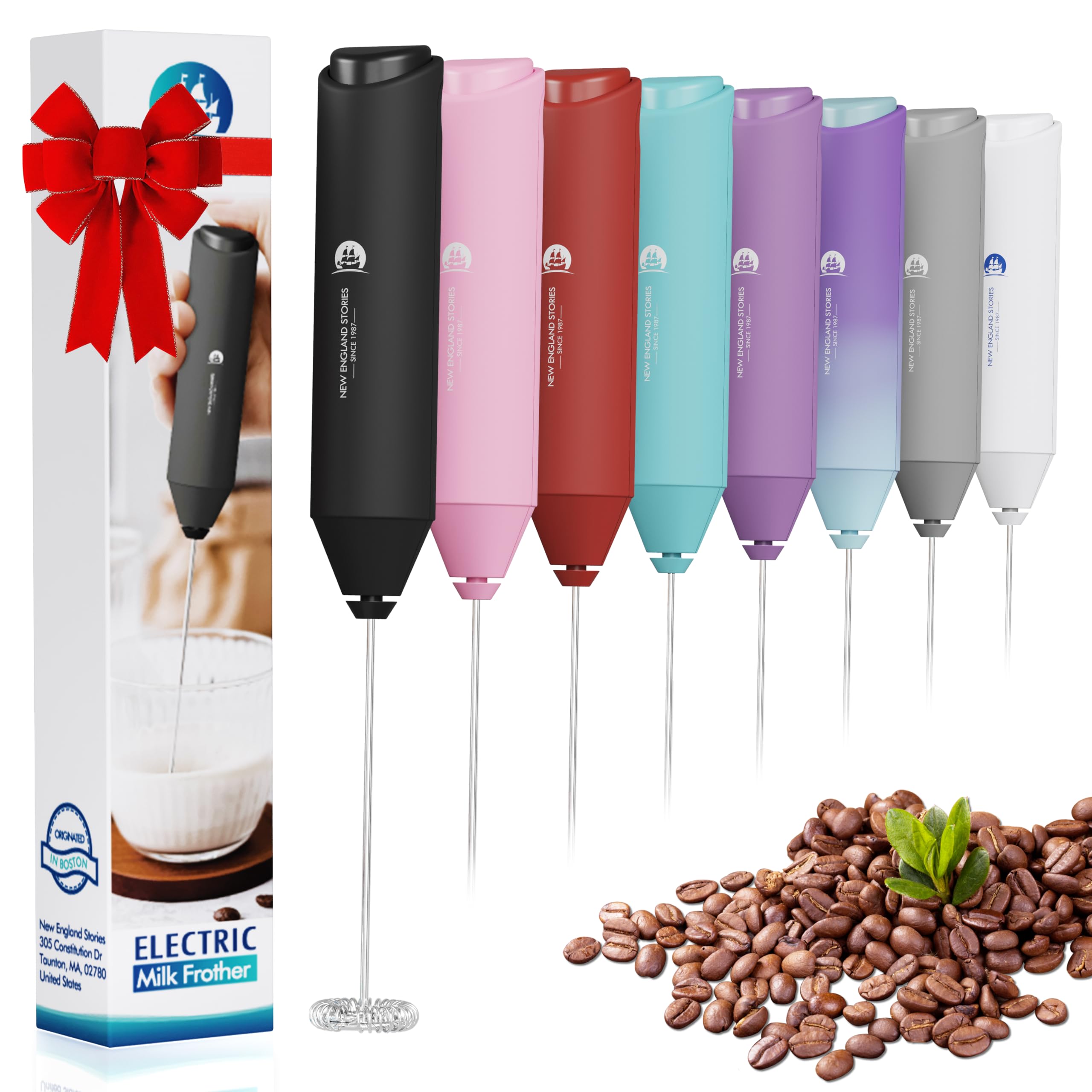 Marble Powerful Milk Frother Handheld Foam Maker/Mixer