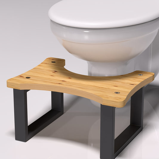 Squatty Potty- 7 inch Toilet Stool Bamboo to Improve Squatting Posture - Healthy Gifts