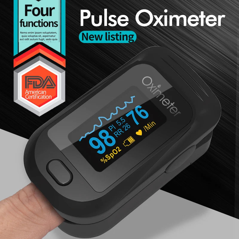 KIUZOU Finger Pulse Oximeter OLED