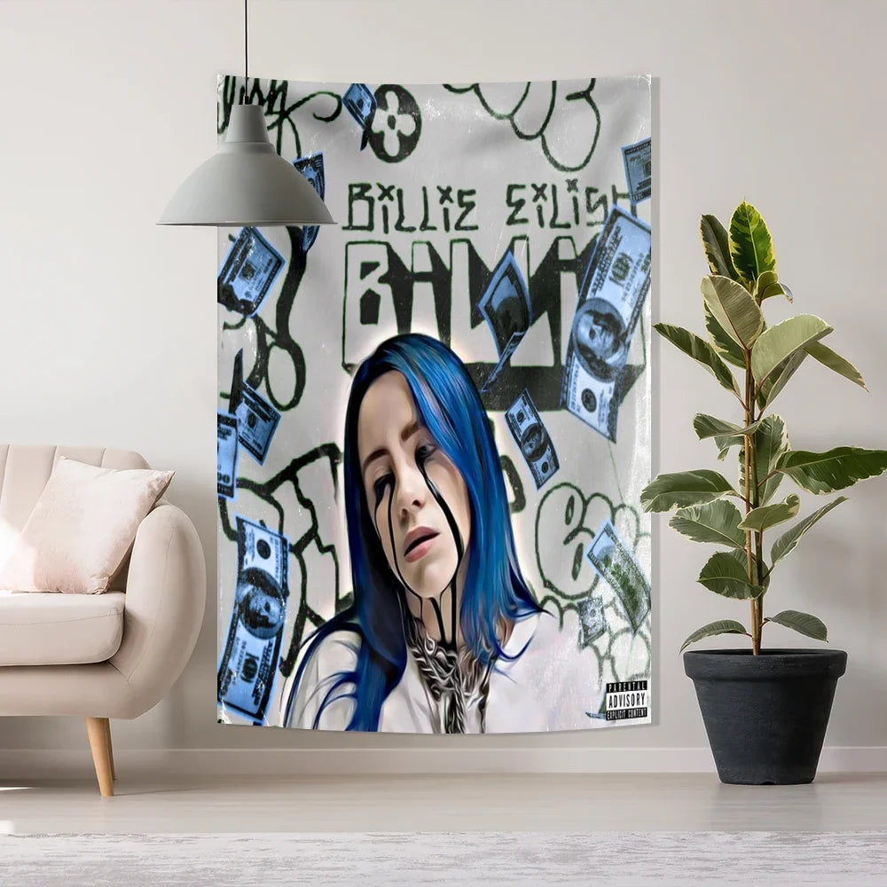 Billie Eilish Wall Tapestry