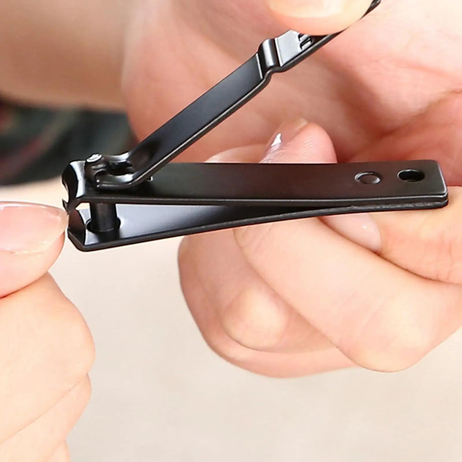 Black Stainless Steel Nail Clippers