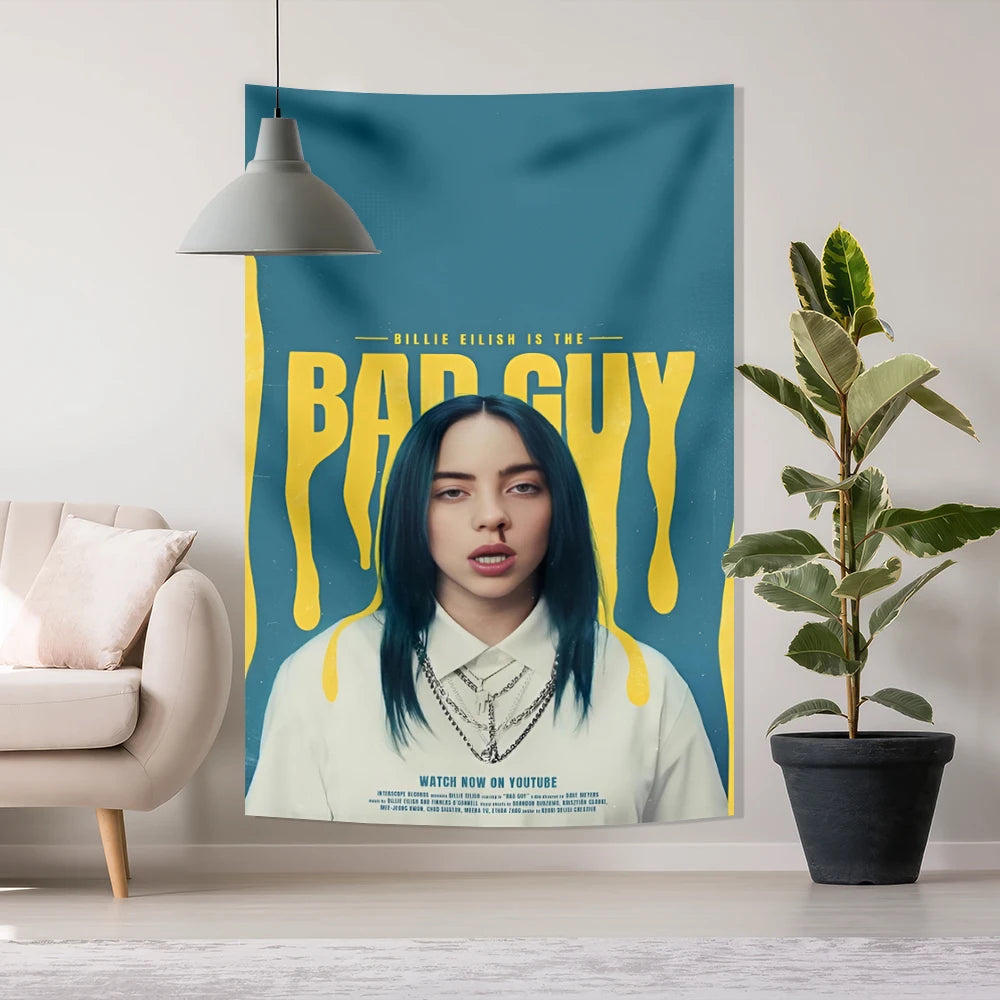 Billie Eilish Wall Tapestry