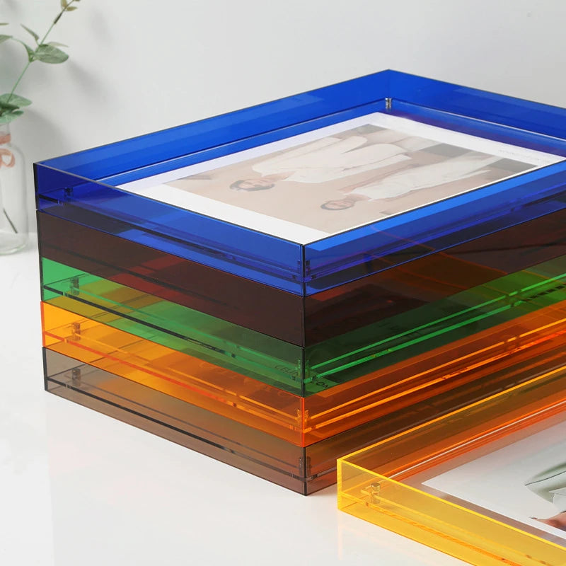 Transparent Acrylic Photo Frame