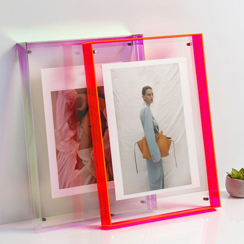 Transparent Acrylic Photo Frame