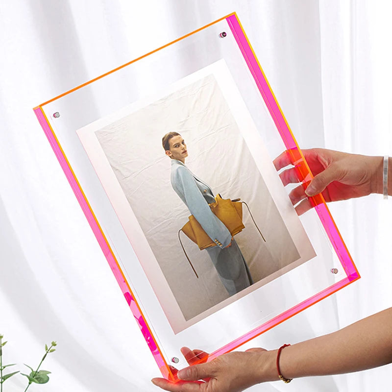 Transparent Acrylic Photo Frame