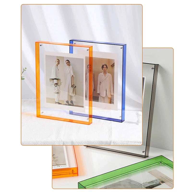 Transparent Acrylic Photo Frame