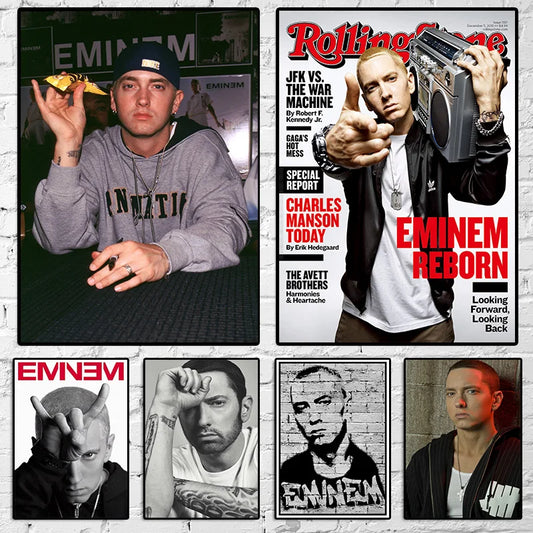 Eminem Canvas Art Posters