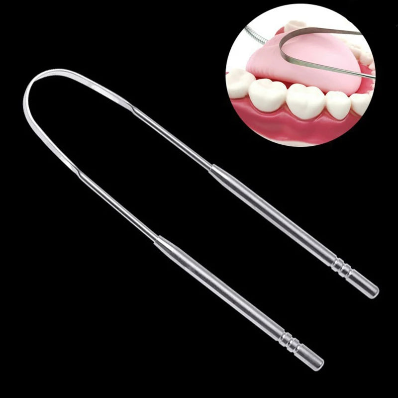 Stainless Steel Tongue Scrapers