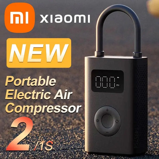 Xiaomi Mijia Air Pump Mini Portable Electric Air Compressor Treasure 150PSI Type-C