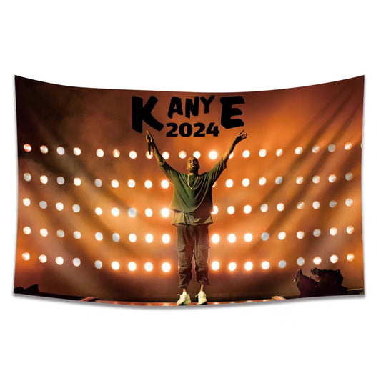 Kanyes West Meme Wall Tapestry