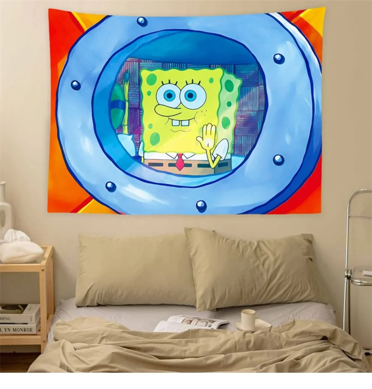 SpongeBob SquarePants Cartoon Wall Tapestry 2