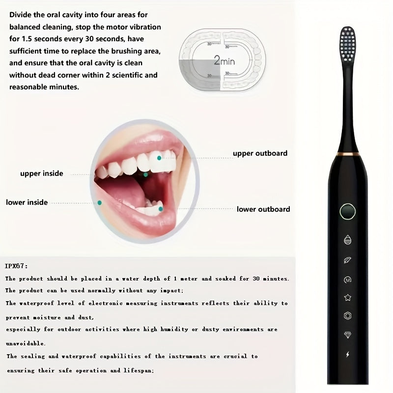 Soft Bristle Electric Toothbrush