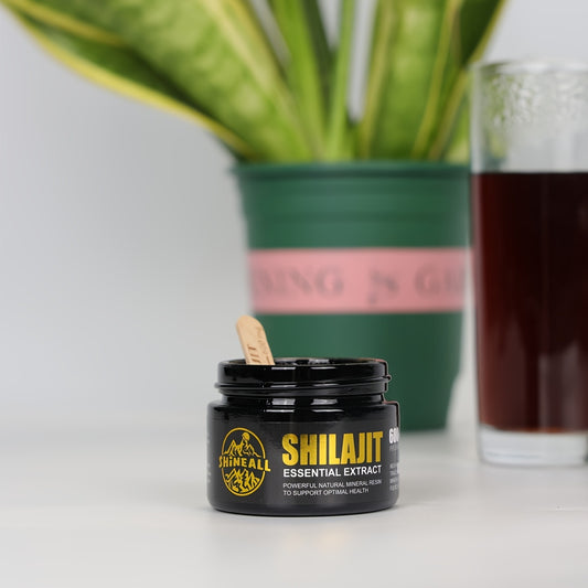 Gold Grade Pure Shilajit with 85 essential trace minerals